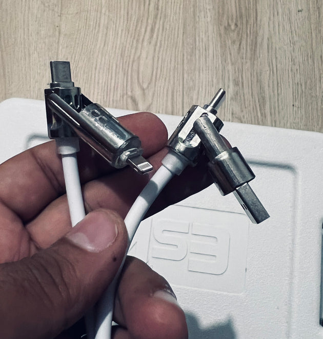 4‑in‑1 Super‑Fast Charging Cable – USB‑C, Lightning, Micro‑USB & USB‑A, 60 W PD