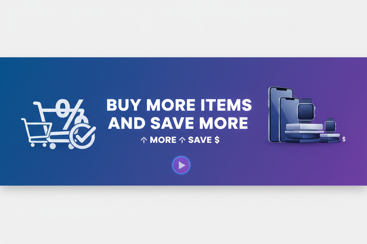 buy more items and save more